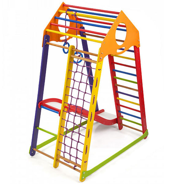 Ігровий дитячий куточок PLAYBABY BambinoWood Color Plus 1, код: SB-IG39