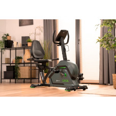 Горизонтальний велотренажер Hop-Sport HS-120L Ravel чорно-зелений, код: 5902308229389