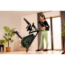 Горизонтальний велотренажер Hop-Sport HS-120L Ravel чорно-зелений, код: 5902308229389