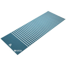 Двосторонній килимок для йоги Reebok Double Sided Yoga Mat 1730х610х4 мм, блакитний-білий, код: 5055436105848