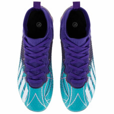 Бутси футбольні дитячі з носком PlayGame розмір 36, фіолетовий-бірюзовий, код: 95K-1_36