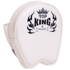 Лапа вигнута для боксу та єдиноборств Top King Professional 2шт, білий, код: TKFMP_W-S52