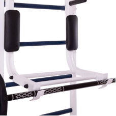 Шведська стінка-стійка BioGym з підставкою під штангу, сірий, код: L-4008-S52