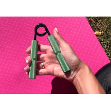 Кистьовий еспандер EasyFit Hand Grip Pro 91 кг (200 lb), зелений, код: EF-1902-200-EF