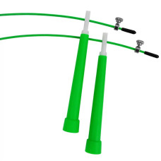 Швидкісна скакалка зі стальним тросом EasyFit Speed Cable Rope 3 м, зелений, код: EF-1423-Gr-EF