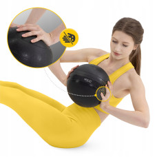 Слембол (медичний м"яч) для кросфіту 4Fizjo Slam Ball 5 кг, чорний, код: P-5907739315427