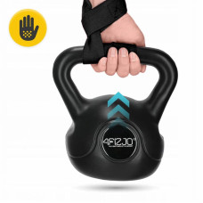 Лямки для станової тяги 4FIZJO Deadlift Straps Black, код: P-5905973402279