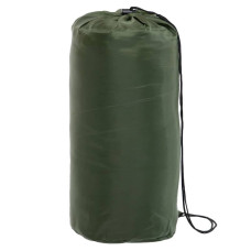 Спальний мішок ковдру з капюшоном Camping оливковий, код: SY-7372_OL