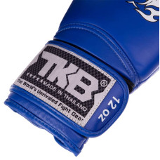 Рукавички боксерські Top King Super шкіряні 10 унцій, синій, код: TKBGSV_10BL-S52
