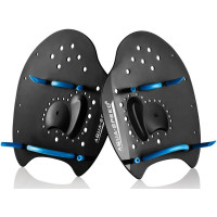 Лопатки для плавання Aqua SpeedSkill Paddle L 215х200 мм чорний-синій, код: 5908217617910