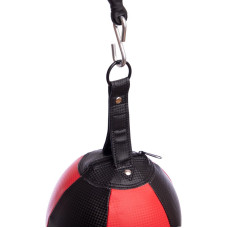 Груша пневматична на розтяжках UFC 200мм, чорний-червоний, код: UHK-69749