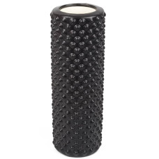 Масажний ролик EasyFit Grid Roller Light 330х140 мм, чорний, код: EF-2016-BK