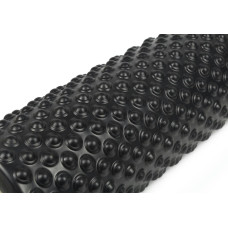 Масажний ролик EasyFit Grid Roller Light 330х140 мм, чорний, код: EF-2016-BK
