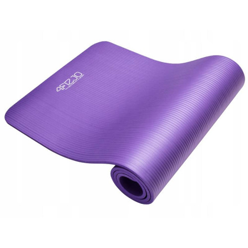 Килимок (мат) спортивний 4FIZJO NBR 180 x 60 x 1.5 см для йоги та фітнесу Violet, код: P-5907739311542