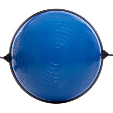 Балансировочная платформа FitGo BOSU з двома еспандерами 580х250 мм, синий, код: FI-1469_BL