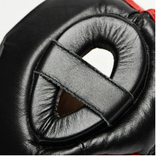 Боксерський шолом Leone Full Cover Black L, код: 500024-RX
