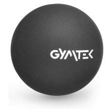 Масажний м'яч Gymtek 63 мм силіконовий чорний, код: 5907766663768
