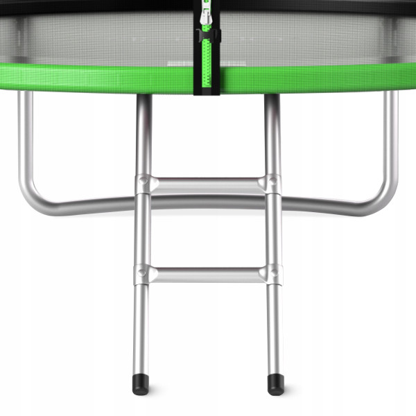 Батут із зовнішньою сіткою 4Fizjo Classic 10FT 312 см Black/Green, код: P-5907739314130