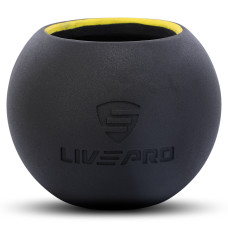 Гиря-дзвін чавунна пофарбована Ball Bell LiveUp 12кг, , код: LP8047-26LB-S52