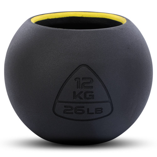 Гиря-дзвін чавунна пофарбована Ball Bell LiveUp 12кг, , код: LP8047-26LB-S52