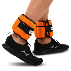 Обважнювачі-манжети з регульованою вагою для рук і ніг Maxxmma 2x2,3кг, помаранчевий, код: FWB04_OR