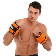 Обважнювачі-манжети з регульованою вагою для рук і ніг Maxxmma 2x2,3кг, помаранчевий, код: FWB04_OR