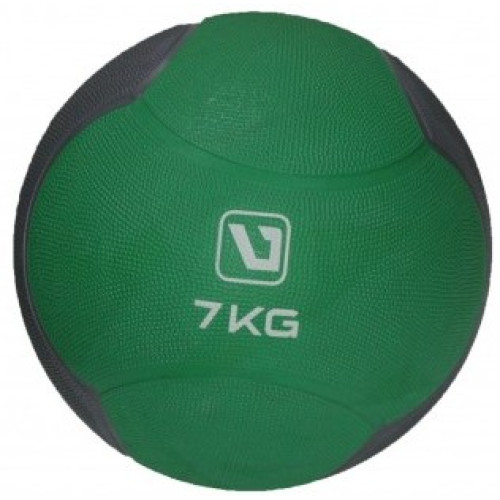 Медбол LiveUp Medicine Ball 286мм, 7 кг, зелений-сірий, код: 2016052800152