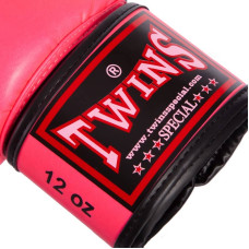 Рукавички боксерські Twins 14 унцій, темно-рожевий, код: FBGVSD3-TW6_14DP