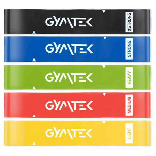 Набір резинок для фітнесу Gymtek 0,5-30кг, код: 5907766661061
