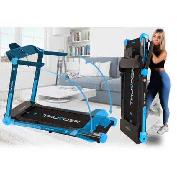 Бігова доріжка Thunder Ultra-BLACK, код: Ultra-BLACK-IN