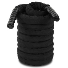 Канат для кроссфіту в захисному рукаві Zelart Battle Rope 9м, чорний, код: FI-5719-9