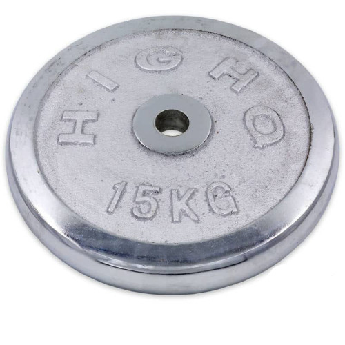 Диски хромовані BioGym Highq Sport 15кг (d-30мм), код: TA-1455-15S-S52