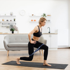 Набір резинок для фітнесу Gymtek 0,5-30кг синій, код: 5905884426685
