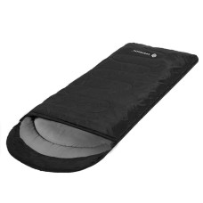 Спальний мішок (спальник) Springos 2 в 1 +8 ...+20 °C R Black/Grey, код: CS0042