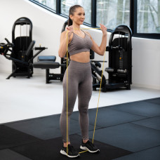 Резинка для фітнесу Gymtek 1-7кг жовта, код: 5907766660026