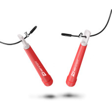 Скакалка Hop-Sport Crossfit з пластиковими ручками HS-P010JR червона, код: 5902308216891