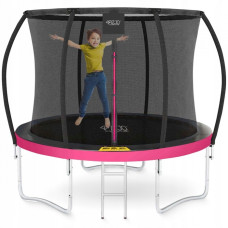 Батут із внутрішньою сіткою 4FIZJO PRO 8FT 252 см Black/Pink, код: P-5907739314550