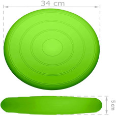 Балансувальна масажна подушка гладка EasyFit Balance Cushion, салатовий, код: EF-3164-Gr-EF