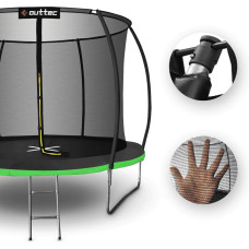 Батут Outtec 12FT (3740 мм), чорно-зелений, код: V376583-IN