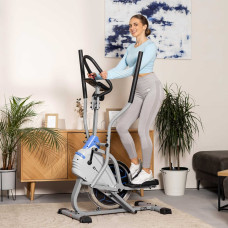 Орбітрек магнітний Hop-Sport HS-400B Icon сріблястий, код: 5902308228788