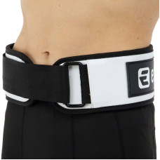 Пояс атлетичний посилений регульований Ezous Leather Sprot Belt розмір L, чорний, код: O-01_L