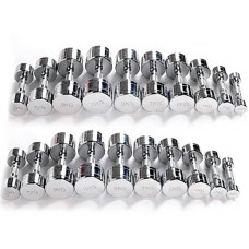 Хромований гантельний ряд Fitnessport D-04 1-10 кг (10 пар) 110 кг, код: 10083-AX