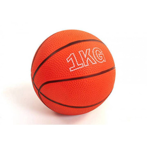 Медбол EasyFit RB 1 кг помаранчевий код: EF-8407-1-EF