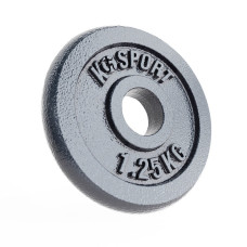 Диск чавунний K-Sport O1.25 1,25 кг, сірий, код: KS-295-IN