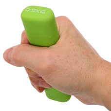 Гантель для фітнесу MDbuddy 1х0,5 кг, салатовий, код: TA-5322-0_5