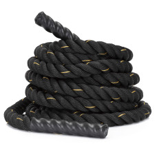 Канат тренувальний Actiget Battle Rope 9 м для кросфіту Black, код: ACT0015