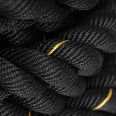 Канат тренувальний Actiget Battle Rope 9 м для кросфіту Black, код: ACT0015