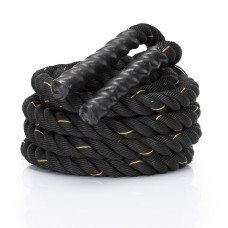 Канат тренувальний Actiget Battle Rope 9 м для кросфіту Black, код: ACT0015