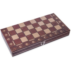 Шахи, шашки, нарди 3 в 1 ChessTour, код: W7703H
