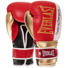 Рукавички боксерські Everlast 10 унцій, червоний, код: BO-0578_10R